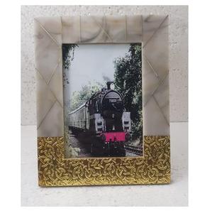 New Design Handmade Resin Metal Inlay <b>Photo</b> <b>Frame</b> Home Decor Picture <b>Frame</b> Resin <b>Photo</b> <b>Frame</b> Tabletop Decor From Manufacturer - Product Image 6