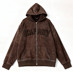 Sudadera con Capucha Personalizada de Felpa Suave para Hombre, Cómoda, con Cordón Ajustable, Ideal para Uso Diario - Product Image 1