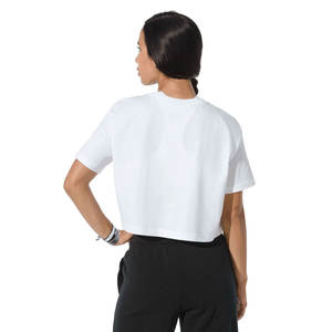 Camiseta corta de alta calidad a la venta con tinte de corbata de manga corta para uso al aire libre cuello redondo nuevo Top corto elegante para mujer - Product Image 4