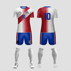 Kits d'uniformes d'équipe de ballon de football pour jeunes Maillots de sport respirants avec t-shirt imprimé - Product Image 2