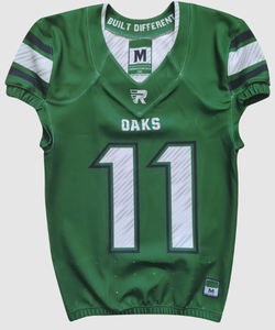 Sur mesure Offre Spéciale vert aigle Sublimation impression conception maillot de Football américain respirant Spandex maille 100% Polyester - Product Image 5