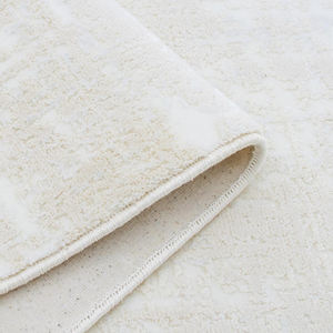 Tapis en velours gris vintage vieilli, lavable, 8 mm, polyester acrylique tissé, antidérapant, pour la maison, adapté aux animaux domestiques, taille personnalisée, OEM ODM - Product Image 5