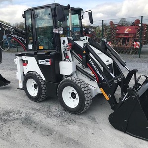 FREE SHIPPING HIDROMEK HMK 62SS <b>MINI</b> WHEEL BACKHOE LOADER EPA CE Approved Eaton Hydraulic Cylinder Core Motor Pump Gearbox Plc - Product Image 3