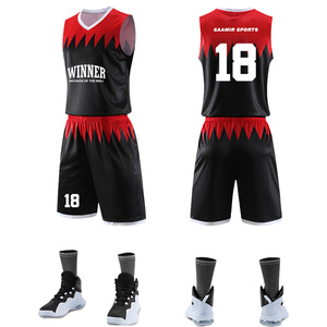 Plain jersey sublimation printed basketball uniform Custom Made Sublimated Basketball uniform / Custom design logo and size - Product Image 5