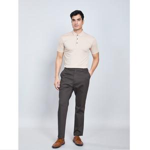 Pantalones Chinos de algodón de primera calidad para hombre, máxima comodidad, diseño elegante, rectos, durabilidad diaria para el trabajo, salidas informales - Product Image 1