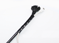 Tubo Espiral para Enrollar Cables, Bandas Espirales para Gestión de Cables, Aislamiento Espiral para Proteger Mazos de Cables