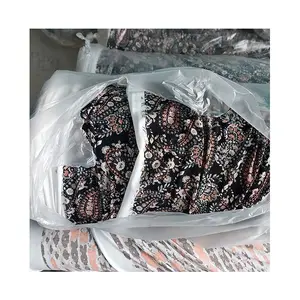 Jenny Voorraad Veel. Made In Korea Stock Autaire Print Stof 95% Polyester 5% Spandex Textiel Mooie Bloem Ontwerp Beste Kwaliteit