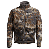 Chaqueta de Verano Personalizable, Transpirable, Ligera, de Tejido Softshell para Hombre y Mujer, Diseño de Camuflaje Naranja con Estampado Digital para Actividades al Aire Libre