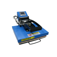 Presse à chaud manuelle mini haute pression 23*30cm / 29*38cm avec écran LED LCD pour impression DIY de t-shirts