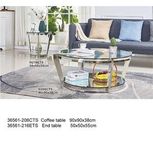 ชุดโต๊ะกาแฟสแตนเลส36561-212CTG ทันสมัย - Product Image 6