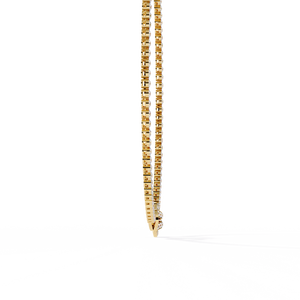 สร้อยคอเพชรเลี้ยงในห้องปฏิบัติการสุดหรู ทอง 18K สำหรับสุภาพสตรี - Product Image 5