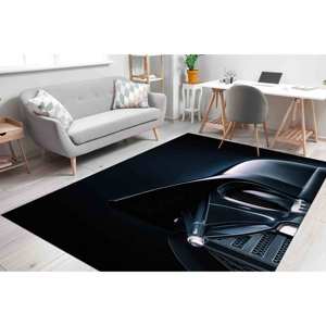 Tapis imprimé Star Wars Darth Vader - Moderne, épais, noir, avec poils doux - Product Image 3