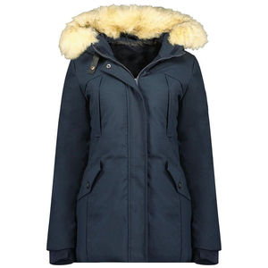 Chaqueta Parka Impermeable con Capucha Ajustable y Cremallera para Mujer, Chaqueta Parka Acolchada, Cortavientos, Ecológica y Personalizada para Otoño - Product Image 1