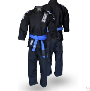Vente en gros Nouveau design 100% coton Uniforme de Jiu-Jitsu pour adultes Logo personnalisé Couleur Pro Kimono de Jiu-Jitsu Durable Extensible - Product Image 1