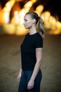 Camisa de mujer Ecuestre para montar a caballo, ropa de competición de diseño elegante, blusa transpirable de manga larga ajustada con estiramiento - Product Image 5