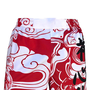 Wholesale Custom Logo Black and <b>White</b> MMA Training <b>Shorts</b> <b>Men</b> Front Quick Dry Durable Breathable Polyester Mesh Gym <b>Shorts</b> - Product Image 6