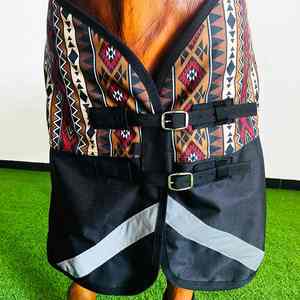 Good Quality Custom Equestrian Turnout <b>Waterproof</b> Breathable Durable premium Horse Rugs For Stable Training Horse Riding <b>Blanket</b> - Product Image 5