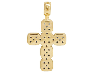 New Designs Moissanite Round And Baguette Diamond In S925 Sterling <b>Silver</b> Religious Cross <b>Pendant</b> <b>for</b> <b>Men</b> - Product Image 4