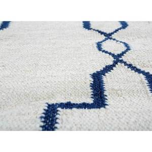 พรมขนสัตว์ทอแบบเรียบสีเทาดำ รุ่น Indusbar Dwrm-162 ลายเรขาคณิตนามธรรมรูปสี่เหลี่ยมผืนผ้าลายทาง สำหรับปูพื้นบ้าน พรมปูพื้นห้องทำจากปอกระเจา - Product Image 3