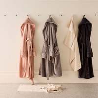Peignoir en peluche de luxe ultra doux Peignoir unisexe pour la maison Spa & Resort Premium Léger et chaud Peignoir confortable de style hôtel