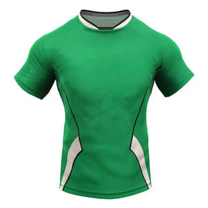 เครื่องแบบรักบี้ใช้ได้ทั้งชายและหญิงเครื่องแบบรักบี้มีแขนครึ่งดีไซน์โลโก้ของคุณเอง - Product Image 5