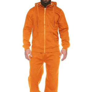 Survêtements pour hommes, ensemble décontracté 2 pièces, sweat-shirt à fermeture éclair intégrale et pantalon de survêtement, ensembles de jogging - Product Image 5