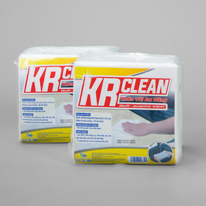 Krclean Lingettes en tissu non tissé hautement absorbantes Chiffons de nettoyage jetables pour les surfaces de cuisine disponibles 25x25cm Taille 50 80 - Product Image 6