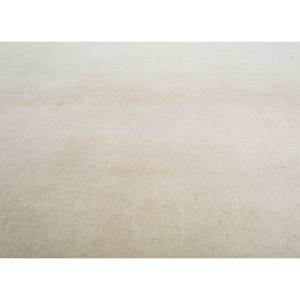 Alfombra de Lana Tejida a Mano Contour Ivory 9x12, Alfombra de Viscosa de Color Sólido para Sala de Estar, Entrada, Pasillo, Rectangular - Product Image 3