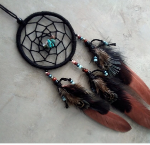 Dream Catcher Mini for Car Rear View <b>Mirror</b> <b>Small</b> Boho Dreamcatcher for Wall Hanging Home Decor - Product Image 2
