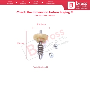 BGE551 Nouveau rétroviseur latéral 51167245135 51167245136 pour Série 3 F30 F31 F35 Pièces automobiles Bross Fabriqué en Turquie Garantie 3 mois - Product Image 4