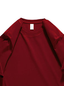 T-shirt à manches courtes pour femme en coton 100%, 3 pièces, été, surdimensionné, couleur unie, haut basique, décontracté, coupe régulière, t-shirt doux - Product Image 6