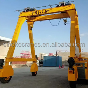 25 טון 40t 20 מ 'מוטת גומי צמיג עייף מנוף למכירה - Product Image 3