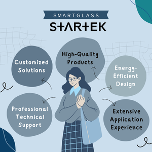 Startek กระจก pdlc แบบหรูหราสำหรับหน้าต่างและประตูวิลล่า - Product Image 5