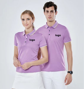 Gran oferta, logotipo bordado personalizado para Polo, ropa de Golf de seda de tacto suave, patrones a cuadros claros oscuros, camiseta con botones de colores para hombres - Product Image 3