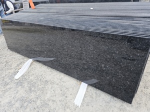 Losas de Granito Negro Ceniza Modernas para Cocina, Baño, Encimeras de Comedor, Azulejos para Pisos, Escaleras de Hotel, Peldaños, Pulidos - Product Image 4