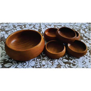 ชามไม้รักษ์โลกสำหรับขายส่ง - ดีไซน์ทันสมัยสำหรับงานจัดเลี้ยง โรงแรม งานแต่งงาน และใช้ในบ้าน |   เครื่องครัวทำมือ - Product Image 4