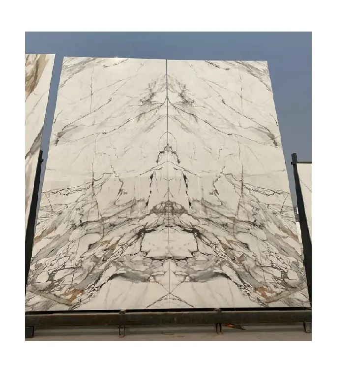 Pavimenti in PVC gres porcellanato smaltato lucido prezzo economico materiale da costruzione 800x2400 piastrelle sinterizzate per rivestimento murale spessore 15mm