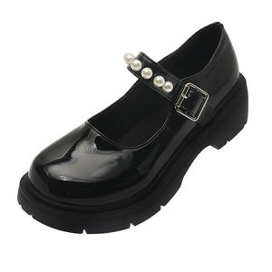 Sandales à talons hauts pour femmes de haute qualité, en cuir véritable, polyvalentes, confortables et décontractées - Product Image 3