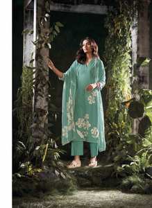 Ganga Premium Coton Imprimé Brodé Salwar Kameez Party Wear Collection Toutes Saisons au Prix de Gros - Product Image 3