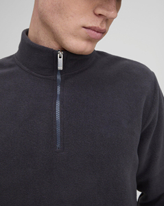 Sudaderas con Media Cremallera de Alta Calidad para Hombre, Sudadera de Manga Larga, Holgada, Informal, Transpirable, de Invierno, al por Mayor, Sudadera con Cierre de Cremallera - Product Image 6