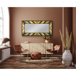 Unique Garden Style Preserved Moss Wall Decorative Mirror 4x3 Feet for Outdoor Spaces - Product Image 3