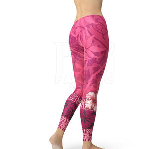 Leggings de yoga taille mi-haute pour femme, qualité supérieure, en Spandex/Polyester, personnalisables, respirants, motif uni, prix raisonnable - Product Image 4