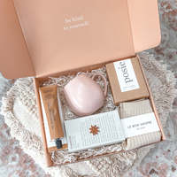 Coffret cadeau pour femmes Brume de lavande Sels de bain Savon Bombe de bain Bougie Gommage corporel Cadeau d'anniversaire Saint-Valentin