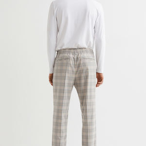 กางเกงจ็อกเกอร์ผู้ชายคุณภาพดีที่สุด ไซส์ใหญ่ ทรงสลิม ขายส่ง ผลิตตามสั่ง ผ้าฝ้ายโพลีเอสเตอร์ 100% กางเกงลำลองเรียบง่ายสำหรับผู้ชาย - Product Image 3