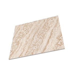 Azulejos de pared de suelo de porcelana vitrificada pulida de madera clásica moderna de doble carga para uso comercial resistente al calor para habitación - Product Image 2