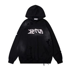 เสื้อฮู้ดของผู้ชายเสื้อสวมหัวผ้าฝ้าย80% แบบกำหนดเอง - Product Image 1