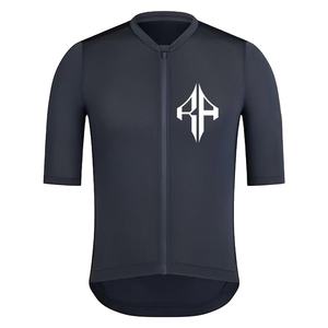 Nuevas camisetas de ciclismo con estampado de cremallera completa para hombre, de poliéster 100% Material, logotipo personalizado de alta calidad Premium para hombre - Product Image 1