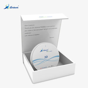Zirdent di alta qualità 100% polvere di Sinocera 3D 10-30mm in ceramica disco di Zirconia dentale blocchi dimensioni - Product Image 4