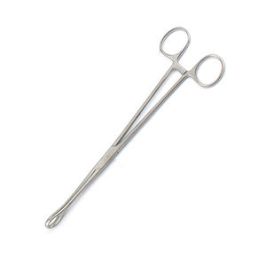 Fórceps de esponja Foerster quirúrgicos reutilizables Manual recto y curvo de acero inoxidable de alta calidad clase II precio barato - Product Image 3