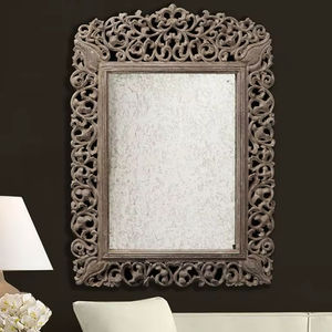 Miroir mural encadrée, directement de l'usine |   Miroirs décoratifs encadrés de bois et de métal |   Exportation - Product Image 1